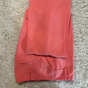 Dress slacks-pretty peach colored.